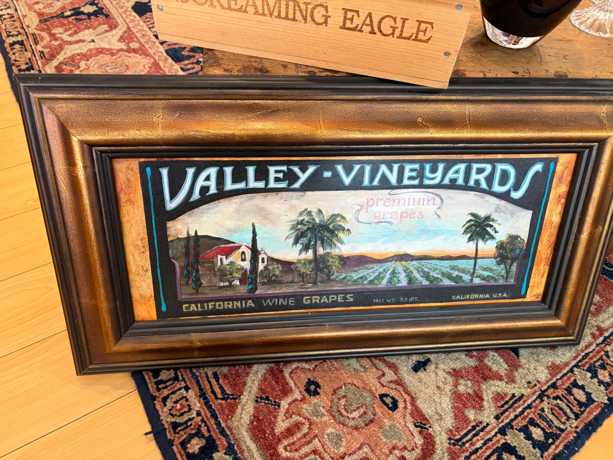 Valley Vineyards Sign