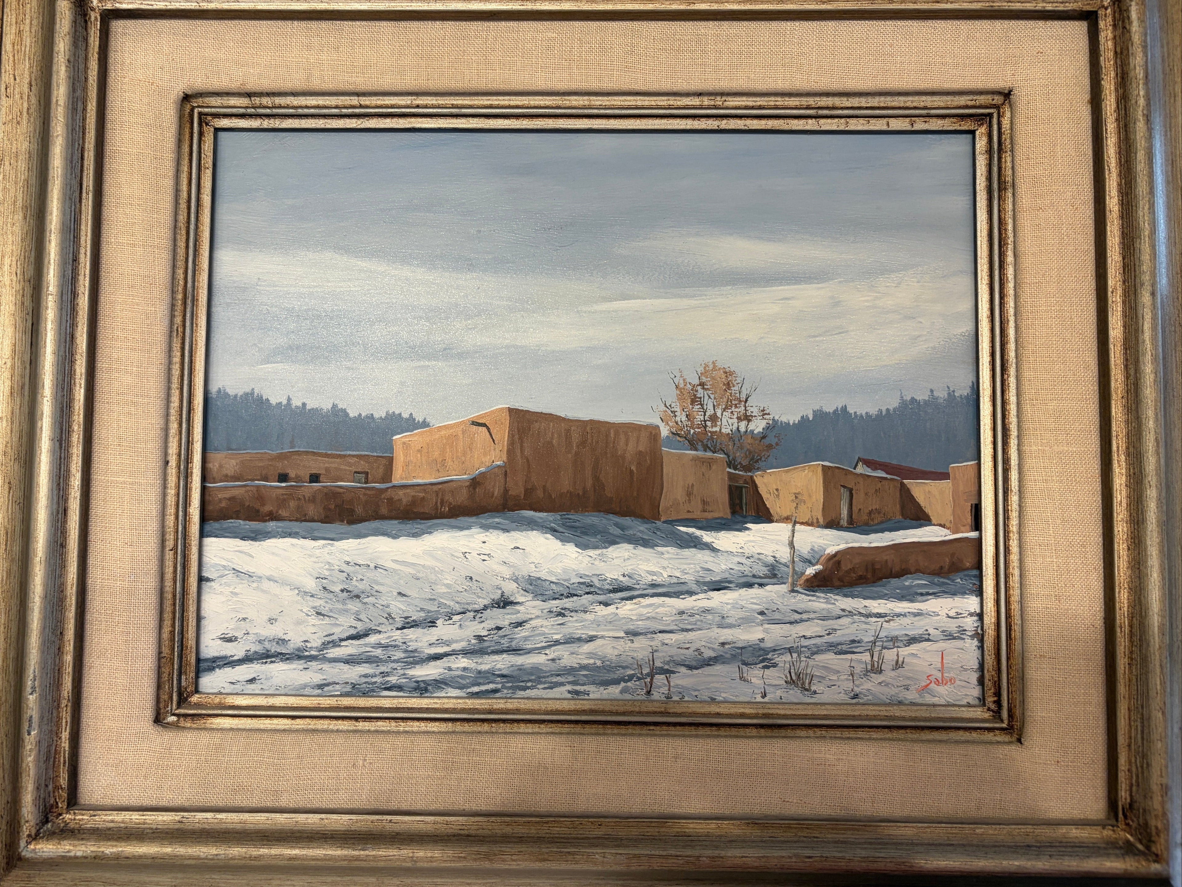 A Southwest Landscape, Oil on canvas