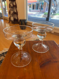 Polish Art Glass Candleholders