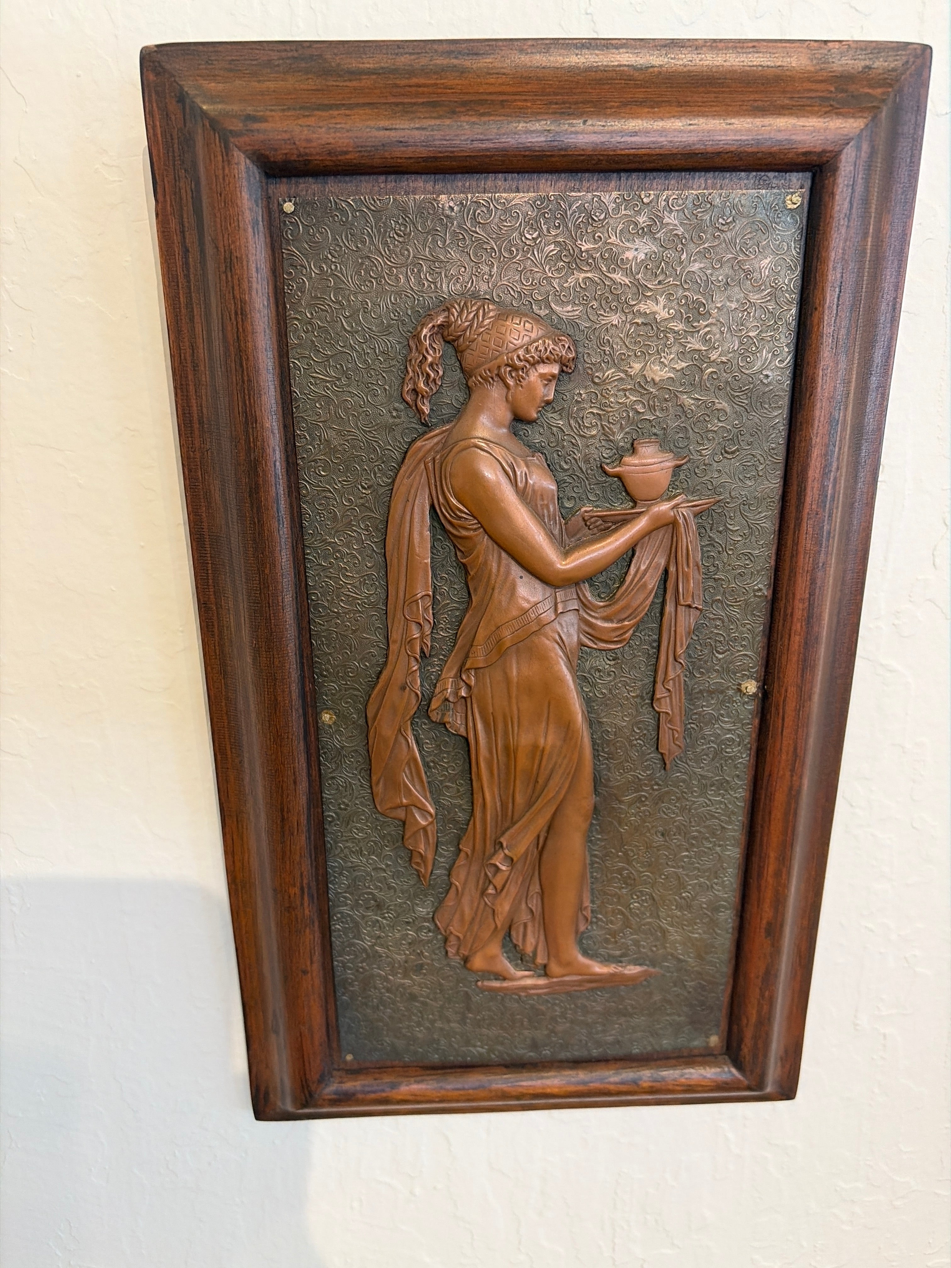 Copper Repoussé Plaques