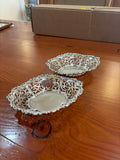 Sterling Pierced Dishes