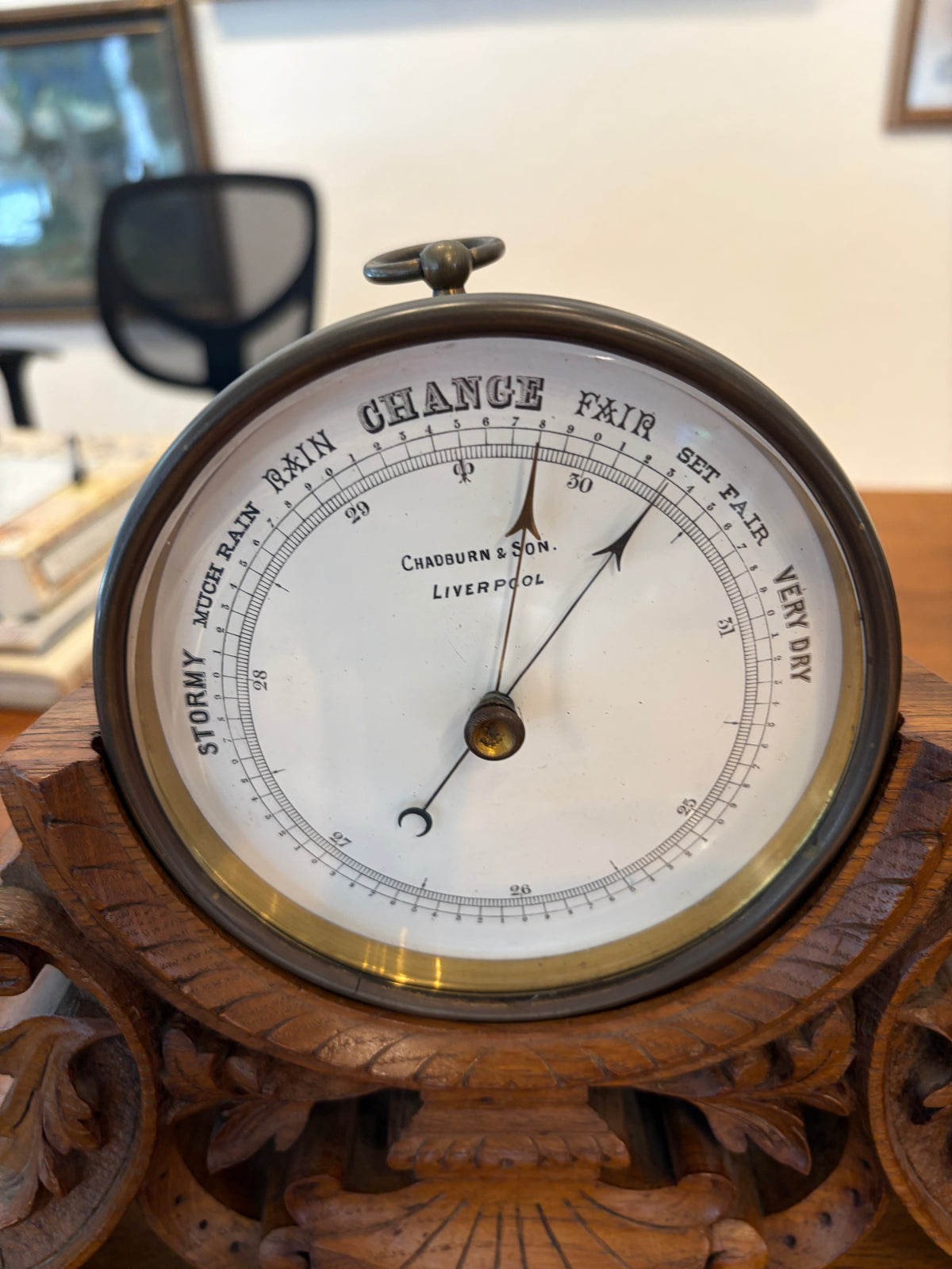 Chadburn and Son Liverpool Barometer