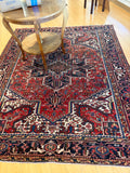 A Mid-Century Heriz Rug