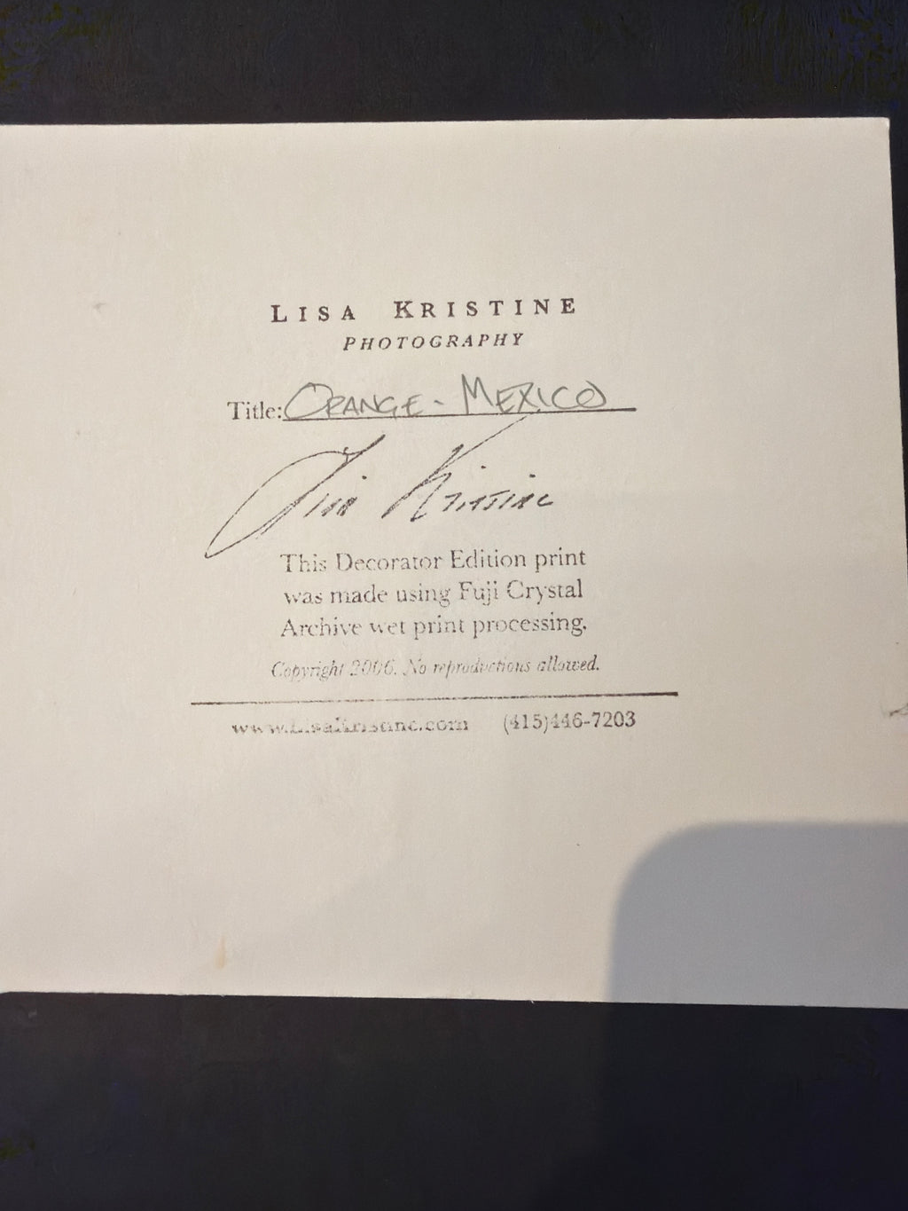 Lisa Kristine Photographic Print