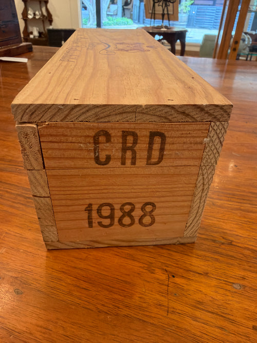 Chateau Mouton Rothschild Box 1988