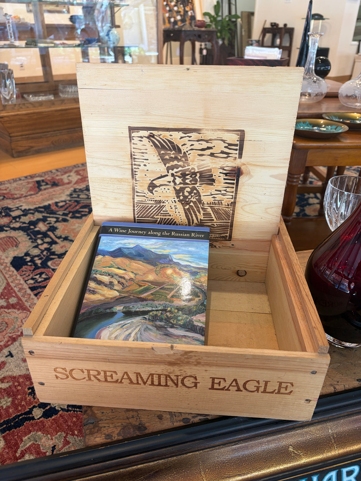 Screaming Eagle 1996 Wine Box