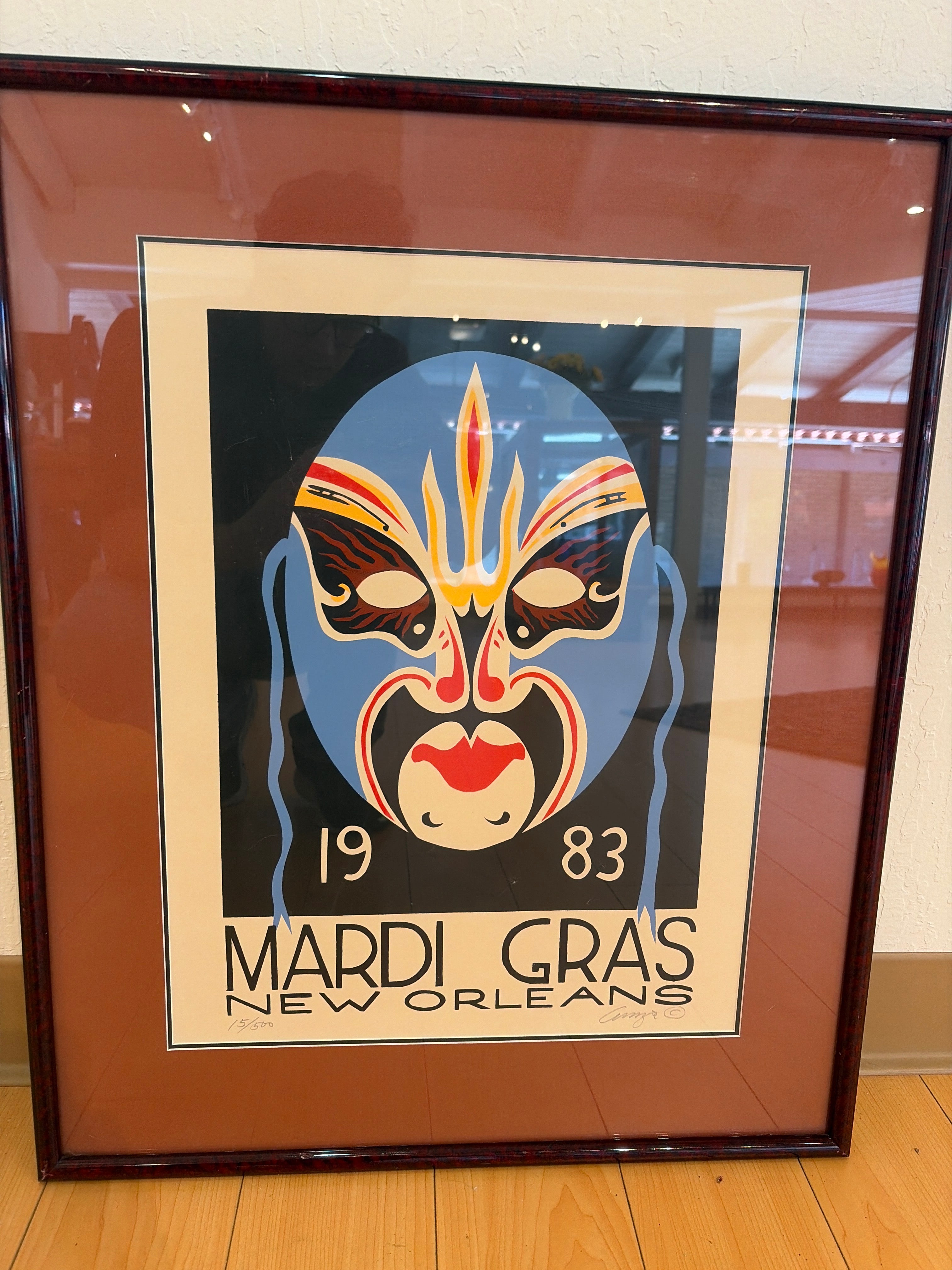 Mardi Gras Print