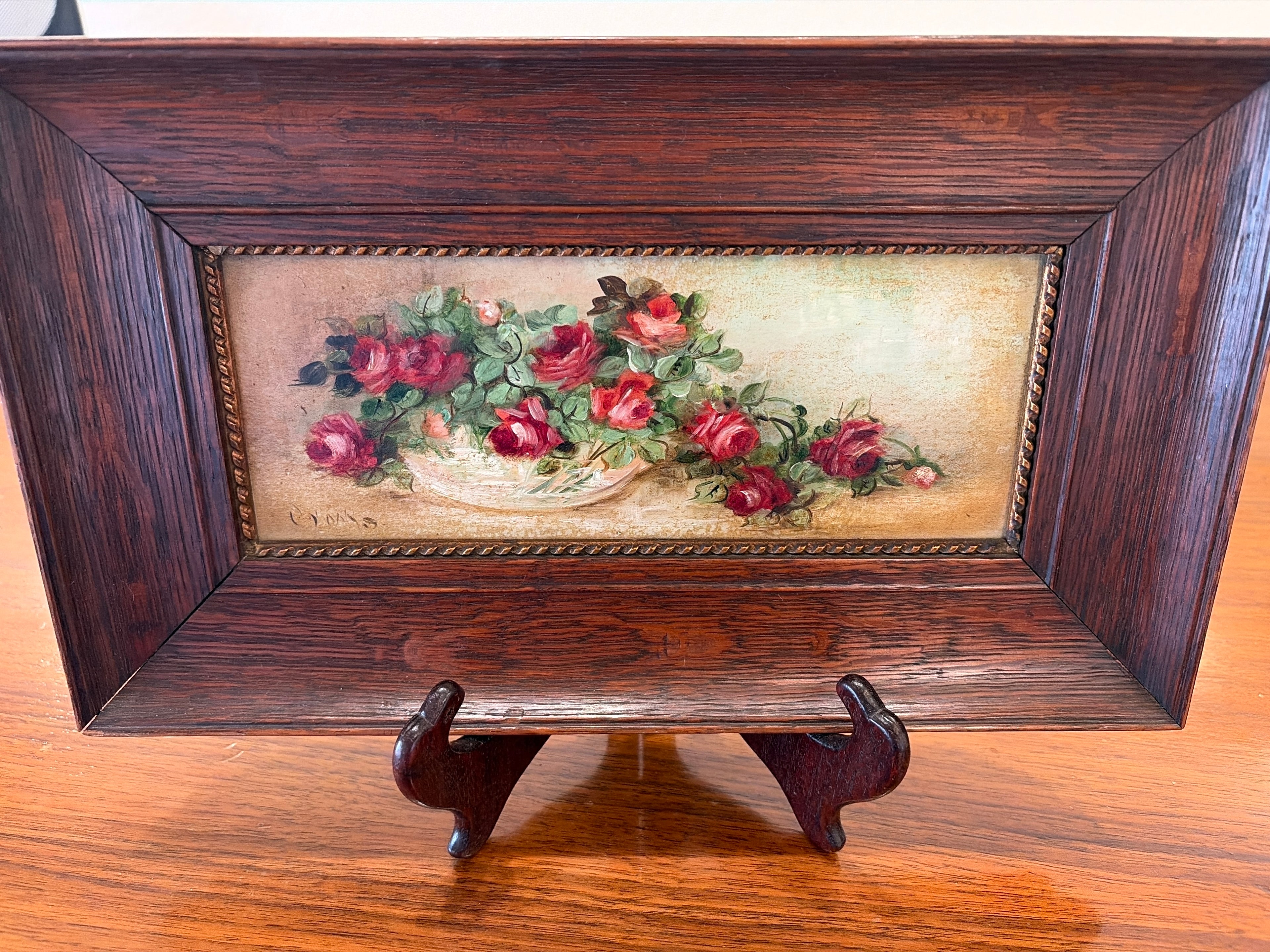 Oil Painting, Roses