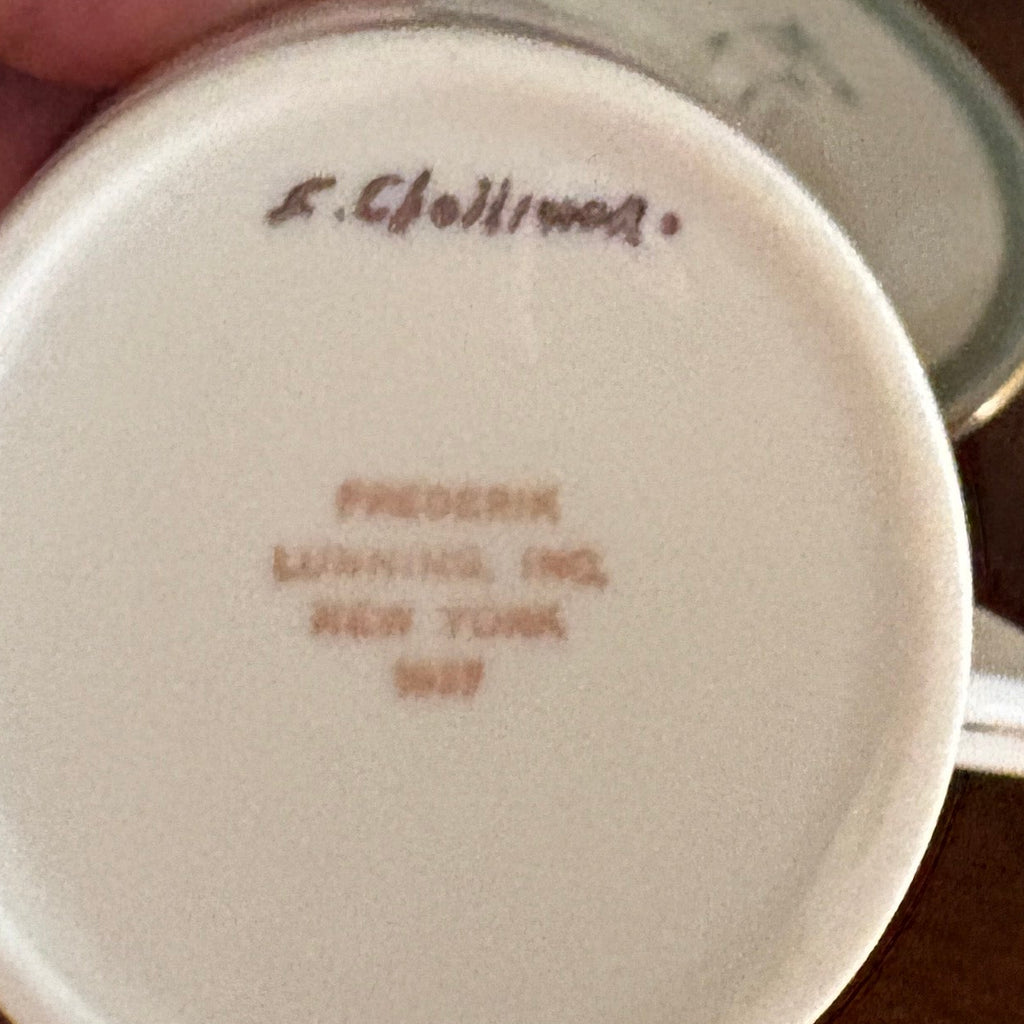 Demitasse Cup and Saucer